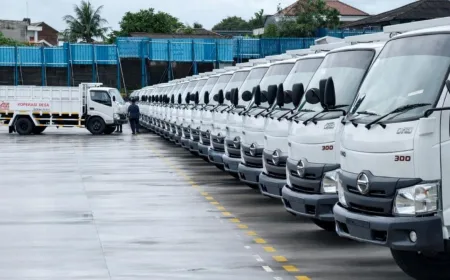 Hino Pasok 10.000 Truk untuk Perkuat Distribusi di Program Koperasi Desa Merah Putih