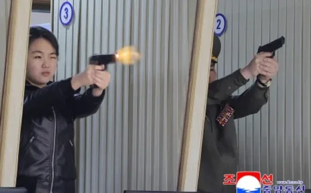 Kim Ju-ae, Putri Kim Jong-un, Tembakkan Pistol: Bocoran Foto Eksklusif Korea Utara