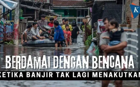 Kebon Pala Jakarta Timur: Hidup Berdampingan dengan Banjir Sejak 1970