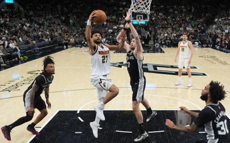 Nuggets Bangkit dari Defisit 20 Poin untuk Kalahkan Spurs 136-131