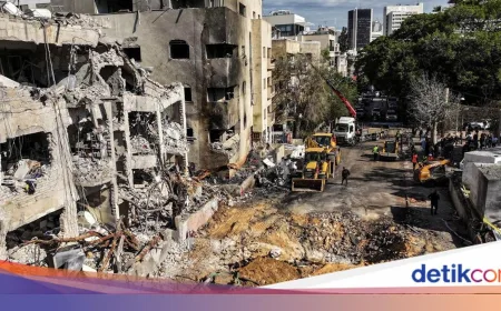 Iran Luncurkan Rudal ke Israel, Sirene Meraung di Tel Aviv dan Ledakan Terjadi