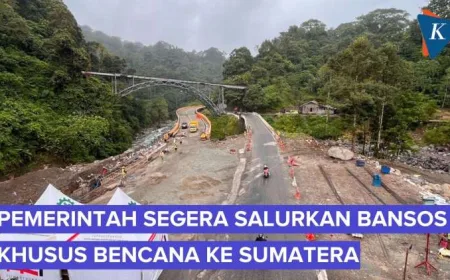 Bansos Khusus Bencana Mulai Disalurkan ke Korban Banjir Sumatera Jelang Lebaran