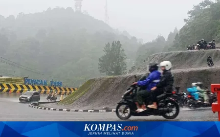 Potensi Hujan dan Longsor Saat Lebaran di Jabar, Pemudik Diminta Waspada