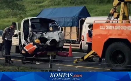 Kecelakaan Mobil Pikap di Tol Cipali KM 141: Sopir Mengantuk, Dua Terjepit