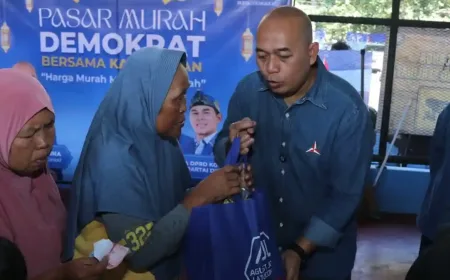 Partai Demokrat Sediakan Paket Sembako Murah untuk Warga Bogor di Ramadan 2026