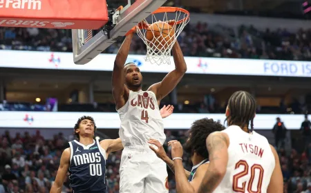 Cavaliers Hajar Mavericks dengan Akurasi Tembakan 62 Persen, Menang Telak 138-105