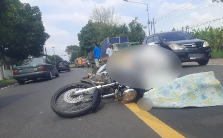 Pemuda Meninggal Akibat Kecelakaan di Balongbendo, Pelaku Kabur