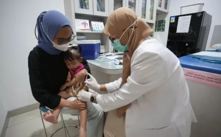 Vaksinasi Gratis Campak untuk Balita Digelar IDAI Cegah Penyakit Meningkat