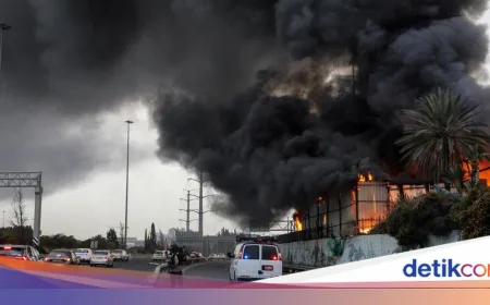 Iran Kembali Serang Israel dengan Rudal Balistik, Ketegangan Memuncak