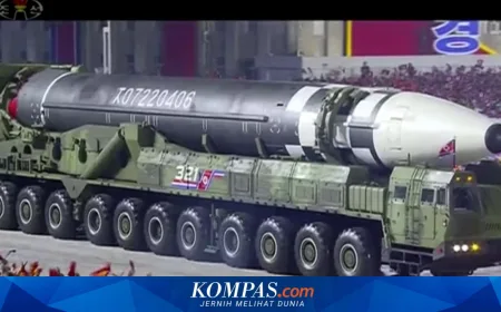 Korea Utara Tembakkan 10 Rudal Balistik ke Laut Jepang Protes Latihan Militer Korsel-AS