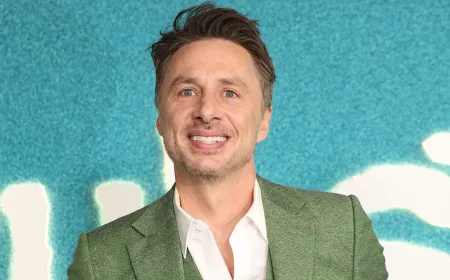 Zach Braff Tegaskan Tidak Punya Pacar Chatbot AI, Minta Situs Gosip Segera Update