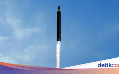 Korea Utara Meluncurkan 10 Rudal Balistik Saat Latihan Militer Gabungan AS-Korsel