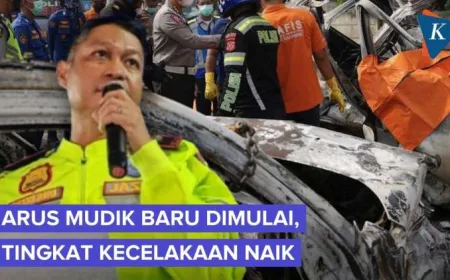 Angka Kecelakaan Mudik 2026 Meningkat, Pemudik Diimbau Waspada dan Istirahat