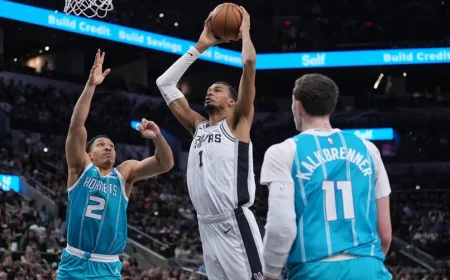 Victor Wembanyama Kembali Bawa Spurs Kalahkan Hornets 115-102