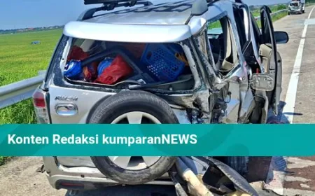 Kecelakaan Beruntun di Tol Pemalang: Pemudik Melaju di Bahu Jalan Jadi Penyebabnya