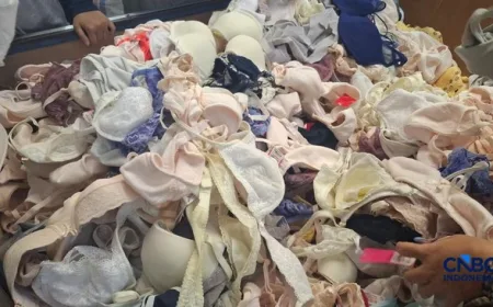 Bra dan Lingerie Bekas Impor Laris di Pasar Senen, Ini Alasan Tak Terduga