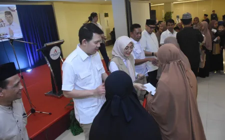 Gerindra Makassar Gelar Buka Puasa Bersama, Eric Horas Tegaskan Kawal Program Presiden Prabowo