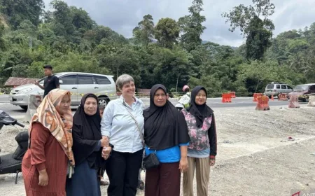 Warga Jerman Salurkan Bantuan untuk Korban Banjir Padang Panjang Jelang Idul Fitri