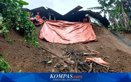 Pria di Blitar Tewas Tertimbun Longsor Saat Cari Rumput untuk Pakan Ternak
