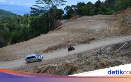 Jalan Longsor Tapanuli Tengah Belum Bisa Dilalui Pemudik Lebaran 2026