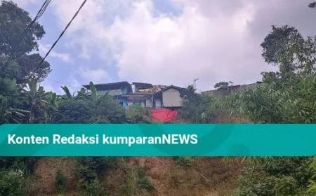 Bertahan di Lereng Bandung Barat: Kisah Santi dan Rumahnya di Zona Rawan Longsor