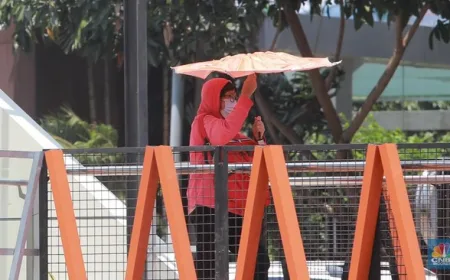 Suhu Panas Mencapai 35°C, Ini 20 Kota Terpanas di Indonesia Menurut BMKG