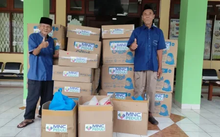 MNC Peduli Salurkan Bantuan Sembako dan Perlengkapan untuk Lansia di PSTW Budi Mulia IV