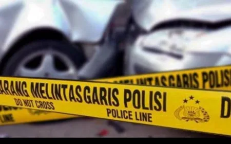 Kecelakaan Maut Mobil Pemudik Tabrak Truk di Lampung, 1 Tewas dan 5 Luka Berat