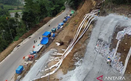 Antisipasi Tebing Rawan Longsor di Malalak Sumatera Barat: Penanganan Jalur Alternatif Padang-Bukittinggi