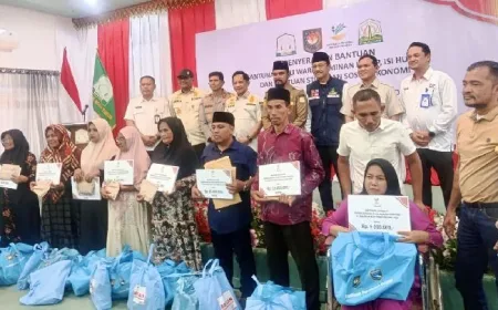 Bansos Banjir Aceh Timur Capai Rp 100 Miliar, 11,26% Penerima di Sumatra