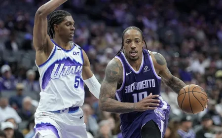 DeMar DeRozan Cetak 41 Poin Bawa Kings Menahan Jazz 116-111