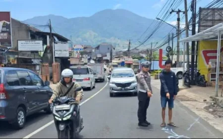 2 Pengendara Motor Meninggal di Jalur Mudik Cianjur, Polisi Imbau Waspada