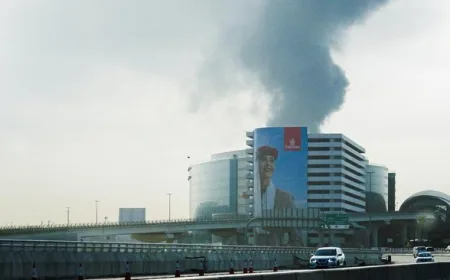 Iran Serang Tangki Bahan Bakar di Dubai, Penerbangan Internasional Ditangguhkan