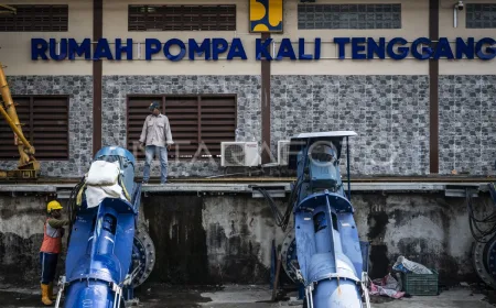 Pengendalian Banjir Jalur Pantura Kaligawe Semarang: Perawatan Mesin Pompa Vital