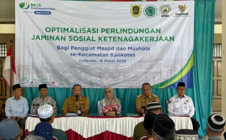 BPJS Ketenagakerjaan Dorong Pegiat Masjid di Klaten Ikut Jaminan Sosial dengan Diskon Iuran