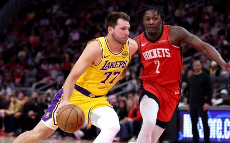 Luka Doncic Pimpin Lakers Raih Kemenangan Beruntun Keenam di Playoff Barat