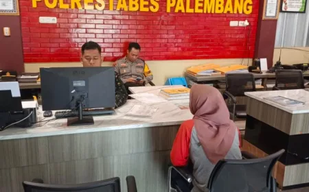 Pedagang Ikan di Jakabaring Kehilangan Perhiasan dan Uang Tunai Saat Jualan Pasar Pagi