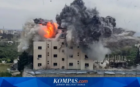 Israel Lancarkan Invasi Darat ke Lebanon, Buka Front Baru Melawan Iran