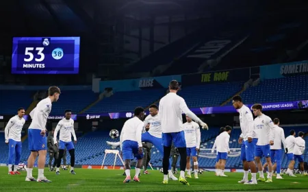 Kylian Mbappe Berpeluang Main di Leg II Manchester City vs Real Madrid