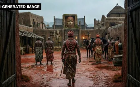 Seniman AI Malik Afegbua Hidupkan Warisan Afrika Lewat Teknologi Canggih