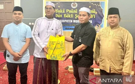 Pemkab Murung Raya Dukung Kegiatan Sosial Ramadhan PWI untuk Santri Pesantren