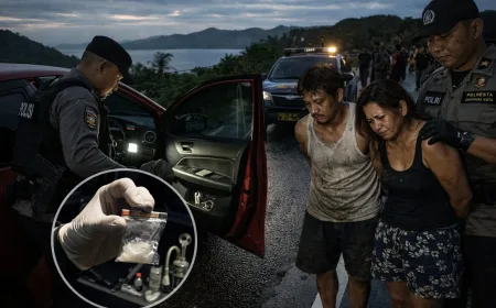 Polresta Jayapura Tangkap Pasutri Pengguna Sabu, Kembangkan Kasus Bandar MYT