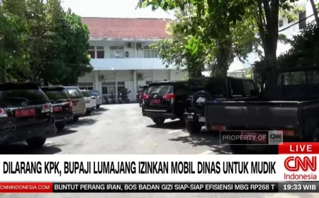 Pemkab Lumajang Izinkan Mobil Dinas untuk Mudik Meski Dilarang KPK