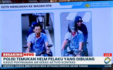 Wajah Penyiram Andrie Yunus Terungkap Asli Tanpa Rekayasa AI, Polisi Tegaskan