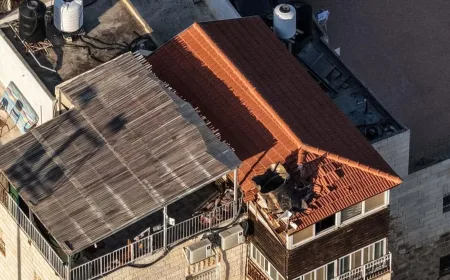 Serpihan Rudal Iran Hantam Atap Rumah di Yerusalem Timur, Ketegangan Meningkat