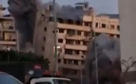 Serangan Rudal Israel Hancurkan Bangunan di Beirut, Ini Detik-Detiknya