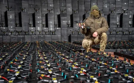 Ukraina Kirim 1.000 Drone Pencegat Per Hari Untuk Hadapi Serangan Iran di Negara Arab