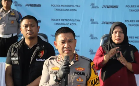 Polres Metro Tangerang Kota Ungkap 5 Kasus Kriminal Menonjol Selama Ramadhan 2026