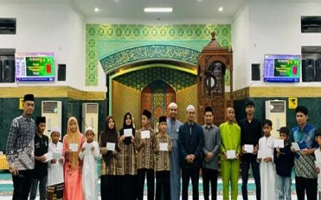 Masjid An-Nur Pekanbaru Santuni 101 Anak Yatim Perkuat Peran Sosial Ramadan