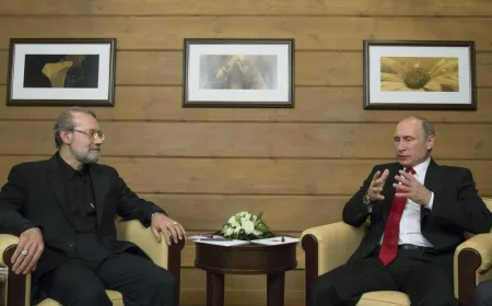 Putin Sedih atas Pembunuhan Sahabat Sejati Iran oleh Israel, Siapa Ali Larijani?